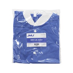 JMU Disposable SMS Lab Jackets Hip Length Medical Jacket W/3 Pockets 40g SMS