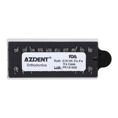 AZDENT Dental Orthodontic Monoblock Bracket Brace Mini Roth/MBT022/018 Hook3/345