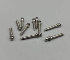 Dental Orthodontic Titanium Micro Implant Mini Screws Self-Drilling Fuchsia set