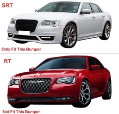 Front Bumper Lip for Chrysler 300 300C 300S 2015-2021 Carbon Fiber Splitter 3pcs