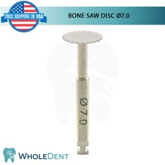 GBR System Sur gical Bon Saw Disc Spread Split Ridge Widen Ø7.0, Dental Im plant