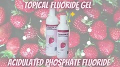 Dental FLUOROTOP APF Topical Fluoride Gel 200gm Bottle STRAWBERRY