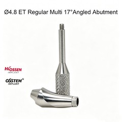 Dental 17° Angled Multi Unit Abutment 4.8mm MU for Hiossen Hex Standard Regular