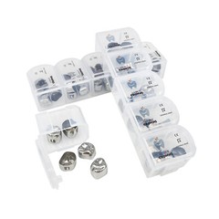 5Pcs Dental Adult Crown Stainless Steel Permanent Molar Teeth Temporary Crowns