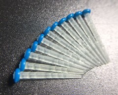 Dental Endo Fiber Post Glass Quartz Teeth Restorative 1.0 1.2 1.4 1.6 1.8 Pins