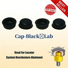US Dental Locator Abutment Fits Zimmer TSV 3.5/4.5 NP/RP 1-5mm GH Internal Hex
