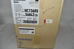 NEW Kimberly Clark 56843 Kimtech Pure G3 Gloves Latex, Case of 200 Pairs, Size 6