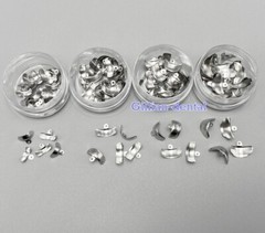 50Pcs Dental Matrix Bands With Hole Sectional Matrix Ring Fit Palodent V3 System