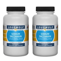 Sodium Saccharin, 1lb, USP Food Grade, Sturdy Bottles, SHIPS SAME DAY