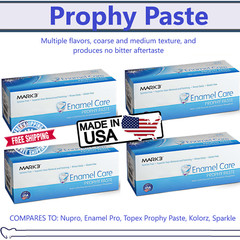 Dental Prophy Paste 400 cups Prophylaxis Non Splatter Mark3 – Choose GRIT FLAVOR