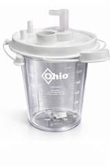 1 PCS 1200CC HiFlow Suction Canister Single Use Medical Liquid Collection