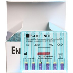 Dental K-FILE NITIFLEX NiTi Flexible Endodontic ENDO Root Canal K Files 21/25mm