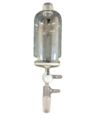 A&C Glass 600mL Solid Phase Peptide Synthesis Vessel PTFE Stopcock GL-32 24/40