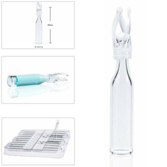 1000PCS 2ml HPLC GC Vials + Screw Caps+29*5.7mm Micro Vial Insert Plastic Spring