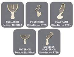 Safe Dent Dental Bite Registration Trays FULL ARCH 30 PCS # RTFA – Safedent
