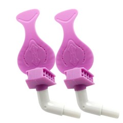 2pcDental Bite Block Strong Suction Tube Ejector Autoclavable Dryshield Adapater