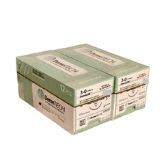 DemeLON 3-0 Nylon Sutures 24ct Bulk Lot 18” DFS-1 24mm RC EXP 10/2026 NEW SEALED