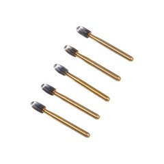 10 Pcs Dental Tungsten Carbide Burs Trimming & Finishing Bur 7408 19mm Egg shape