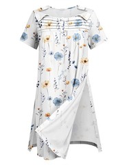 Post Shoulder Surgery Dress Women Side Full Tear Away After Rotator Cuff Chem…