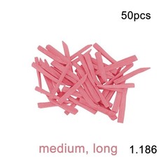 400Pcs Dental Disposable Wooden Wedges Interdental Restoration Fixing Wedge