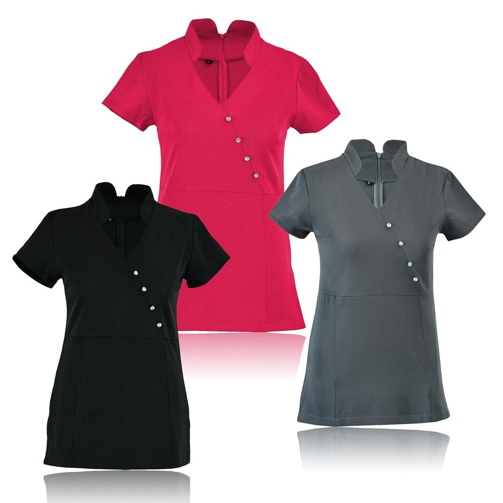 Work hairdressing Spa Nail Salon Beauty Healthcare Therapist New Tunic Uniform