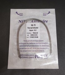 10 Packs Dental Orthodontic Thermal Activated Niti Round Arch Wires Natural Form