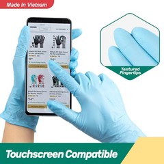 Nitrile Gloves D1, Nitrile Disposable Gloves for Cleaning, Food Prep, Industr…