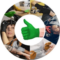 Reversible Thumb Nitrile Gloves – Breathable – 100ct