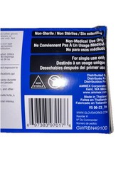 Ammex Gloveworks GWRBN49100 Blue Nitrile Powder Free Industrial Gloves, 6 Mil