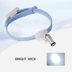 ETERFANT Lightweight Silicone Headlamp Dental Surgery Medical 5W LED Blue