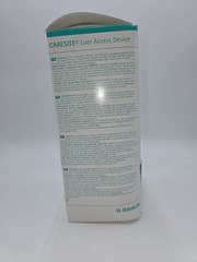 100 Braun CARESITE Positive Displacement Needleless Connectors Sealed Sterile