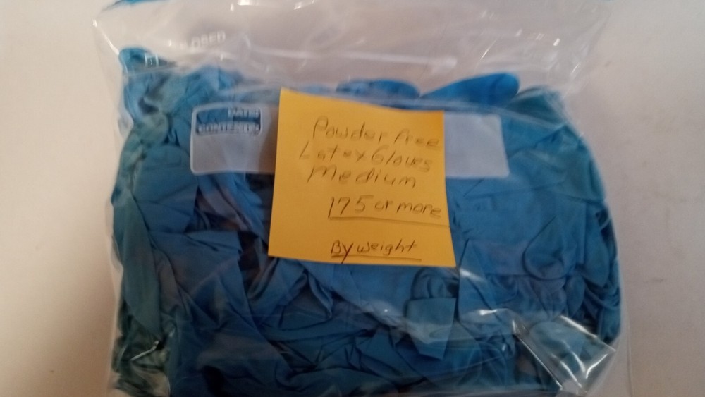 Disposal Latex Gloves 175 By Weight Medium