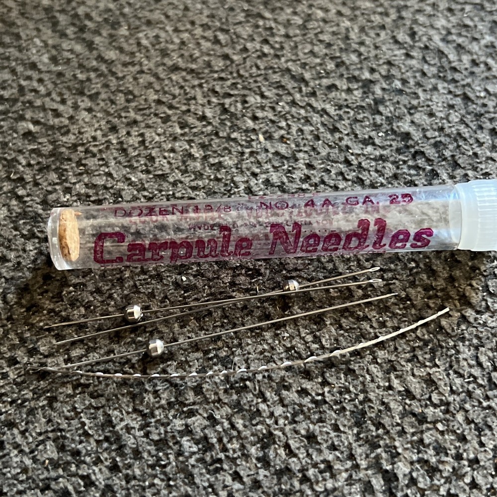 Vintage Carpule Dental Needles #4a Huber Dental Points 1/1 On eBay