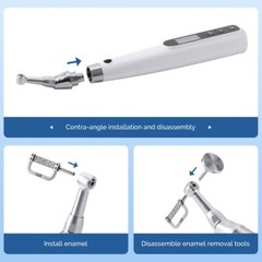 Dental Wireless Orthodontic Interproximal Stripping Handpiece+Strips /Brackets