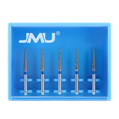 5pcs Dental Diamond Burs Extra Fine – Super Coarse Need Shape for High Speed HP
