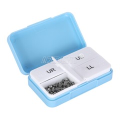 Dental Orthodontic Buccal Tubes 1st 2nd Molar Roth/MBT 022 018 Bondable Non-Conv