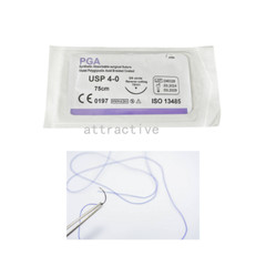 Dental Study Suture Practice Silk Sutures Braided Reverse Needle Train Test