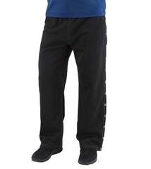 Post Surgery Tearaway Pants – Mens – Womens – Unisex Sizing Black, X-Large
