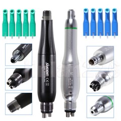 Dental Hygiene Prophy Handpiece Air Motor 4 Holes with 4:1 Nosecone 360° Swivel