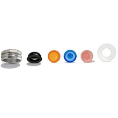 US LOCATOR Mixed Retention Caps Inserts W/Metal Cap Lab Processing Assembly Pack