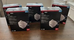 3M Aura 9205+ N95 Mask Lot of 100 (5×20) NIOSH Respirator Sealed Exp 10/2030