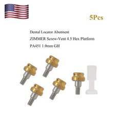 US Dental Locator Tapered Abutment GH 1mm for Zimmer TSV 4.5 Mis Adin Implants