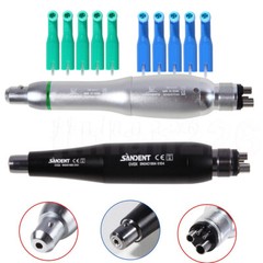 Dental Hygiene Prophy Handpiece Air Motor 4 Holes with 4:1 Nosecone 360° Swivel