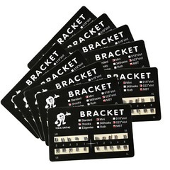 YOKA Dental Ortho Metal Brackets Braces Mini/Standard Roth/MBT 022/018 3/345 H