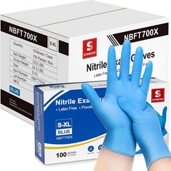 Chemical Resistant Nitrile Gloves for Medical Exam, Cleaning