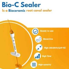 4 x 0.5g Syringe of Angelus Dental BIO C SEALER Bioceramic RCT Selaer #BRAZIL