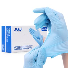 2000pcs Blue Nitrile Disposable Medical Exam Cleaning Gloves Powder Latex Free