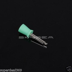 100 pieces Dental Rubber Prophy Tooth Polish Polishing Cups Latch Type Green NJ