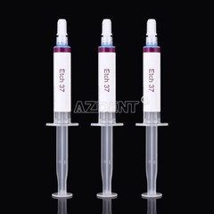 10Pcs Dental 37% Gel de Grabador de Ácido Fosfóric Compuesto F Esmalte y dentina