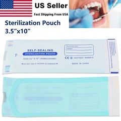 Sterilization Pouches- 3.5 ” x 10 ” Dental Self Seal Pouch Bag 200 Bags